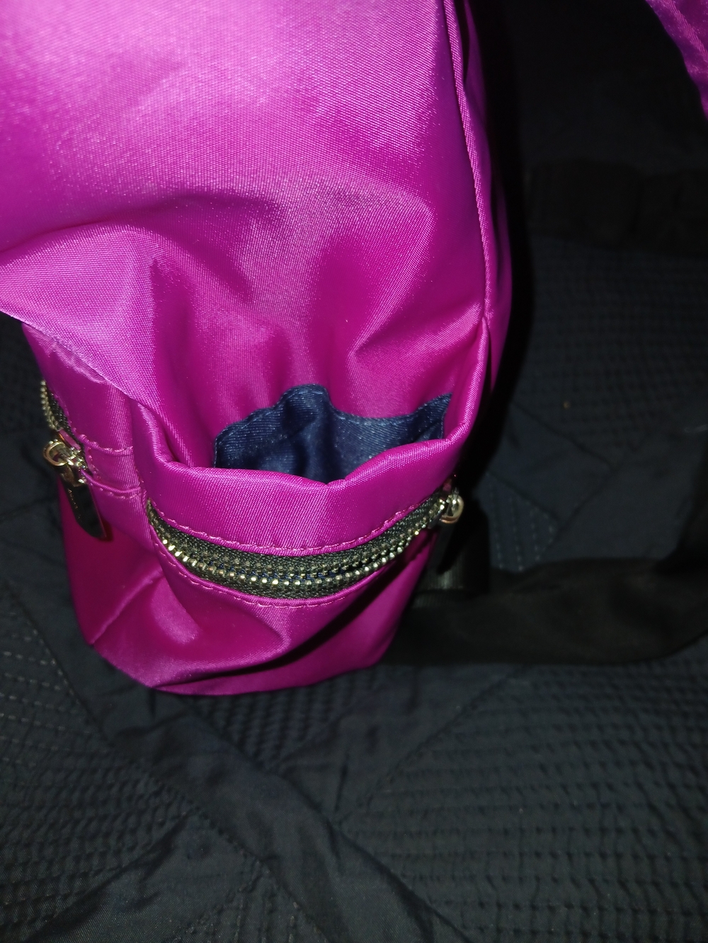 Kenneth Cole Pink Nylon Backpack - Picture 4 of 7